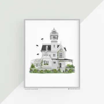 The Owen's House Art Print