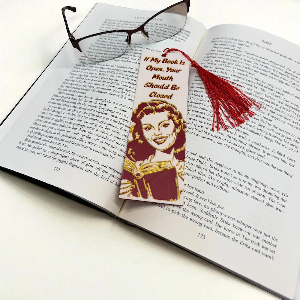 If My Book Is Open Bookmark