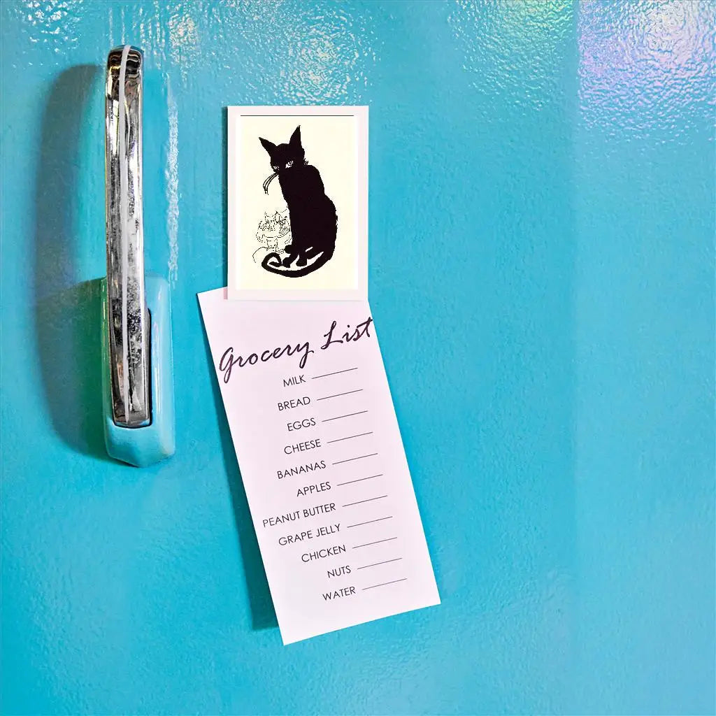 Black Kitty Cat Magnet