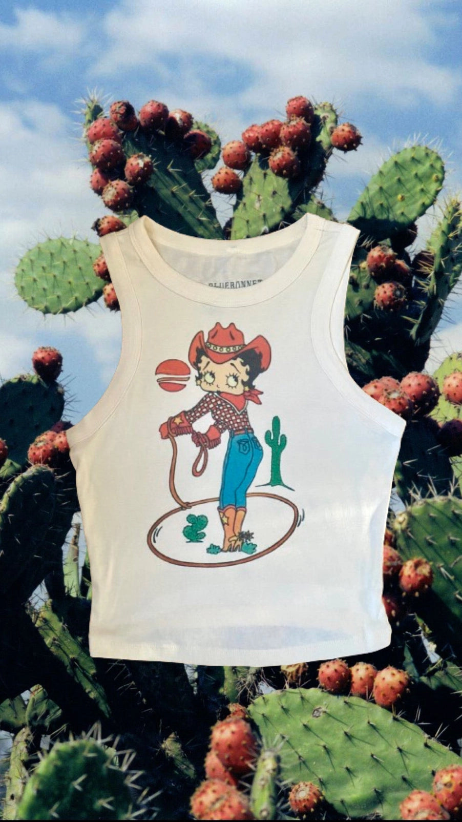 Cowgirl Betty Boop Tank