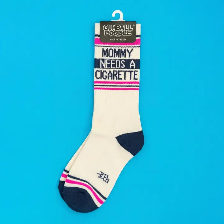 Mommy Needs A Cigarette Socks