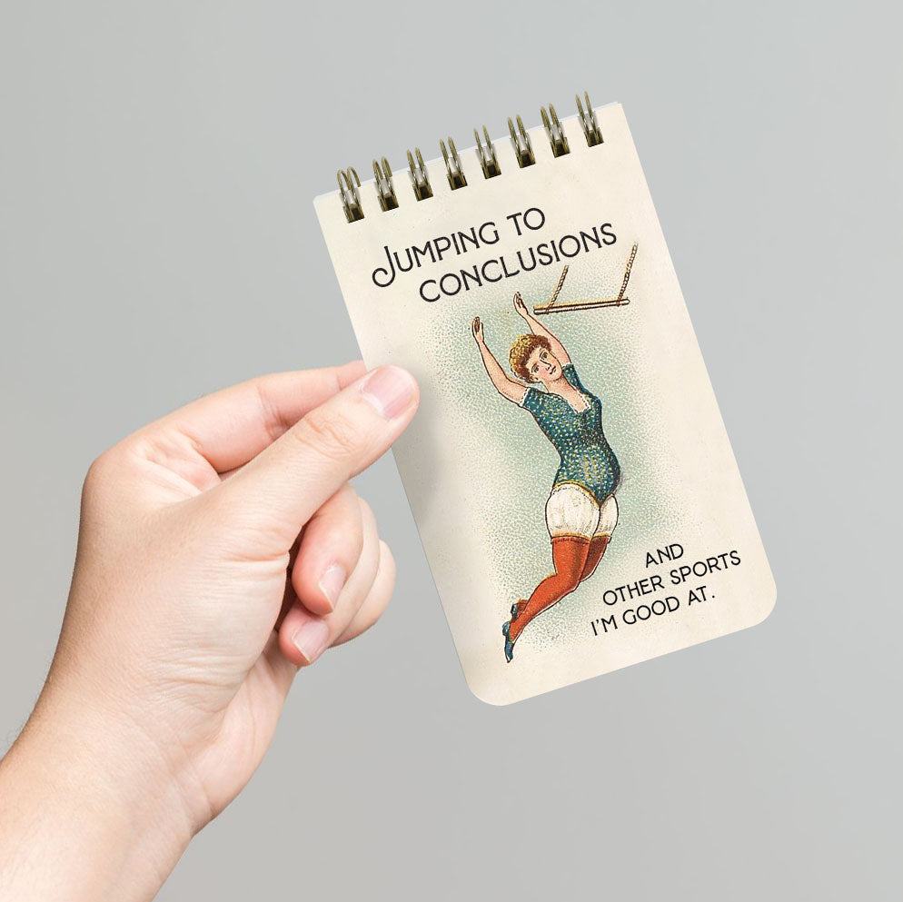 Jumping To Conclusion Memo Notepad