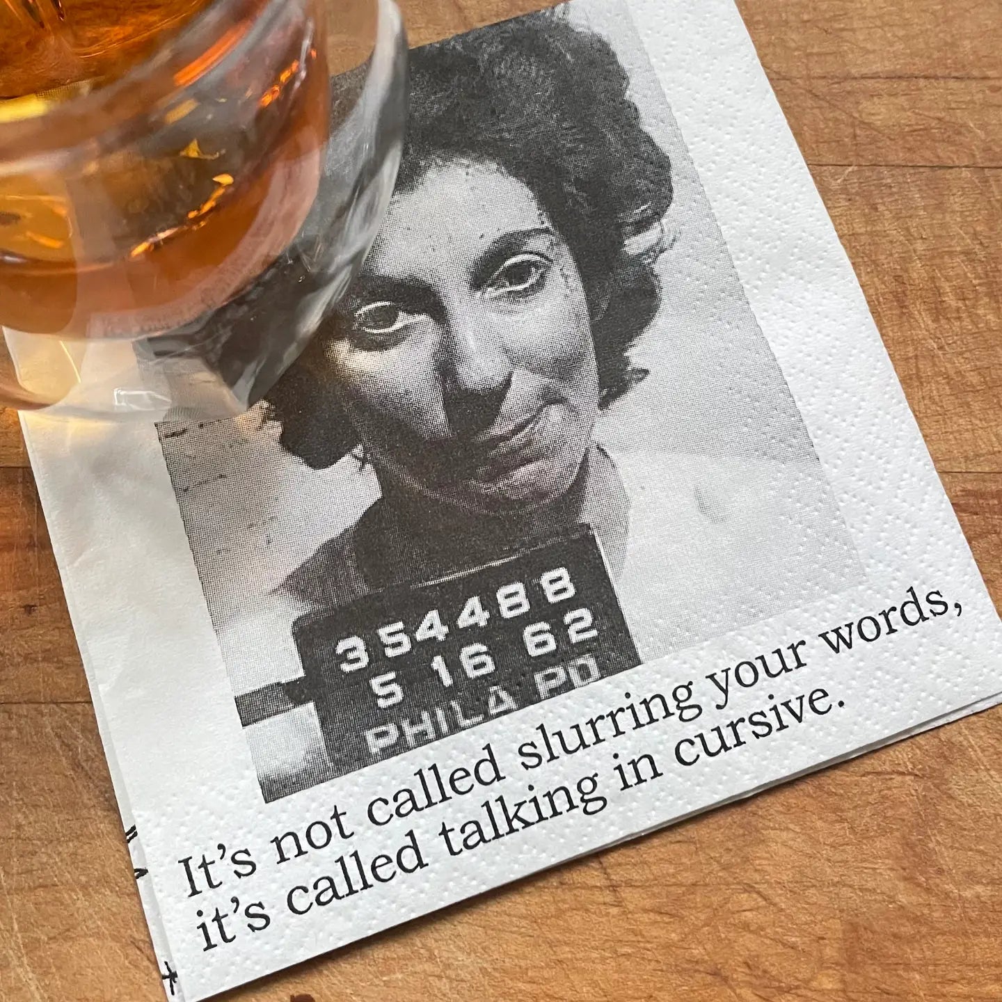 It's Not Called Slurring Your Cocktail Napkins