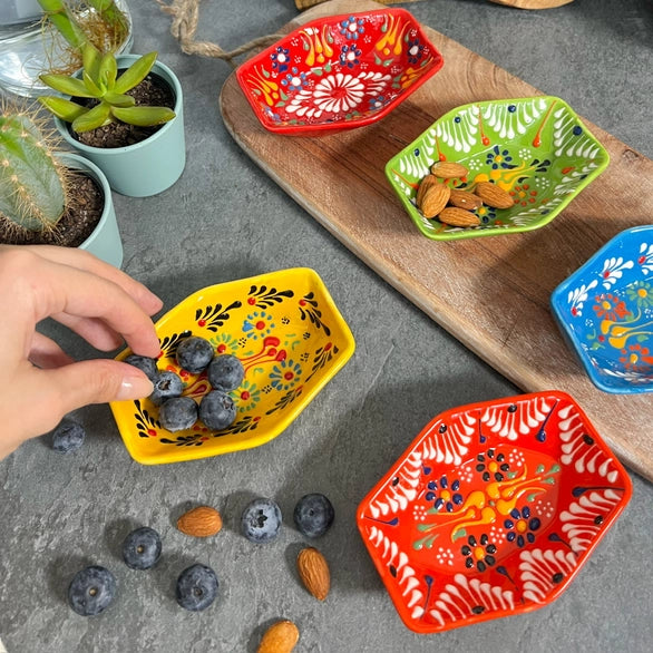 Hexagon Ceramic Dish
