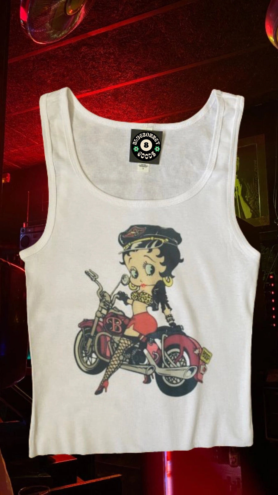 Chopper Betty Boop Tank