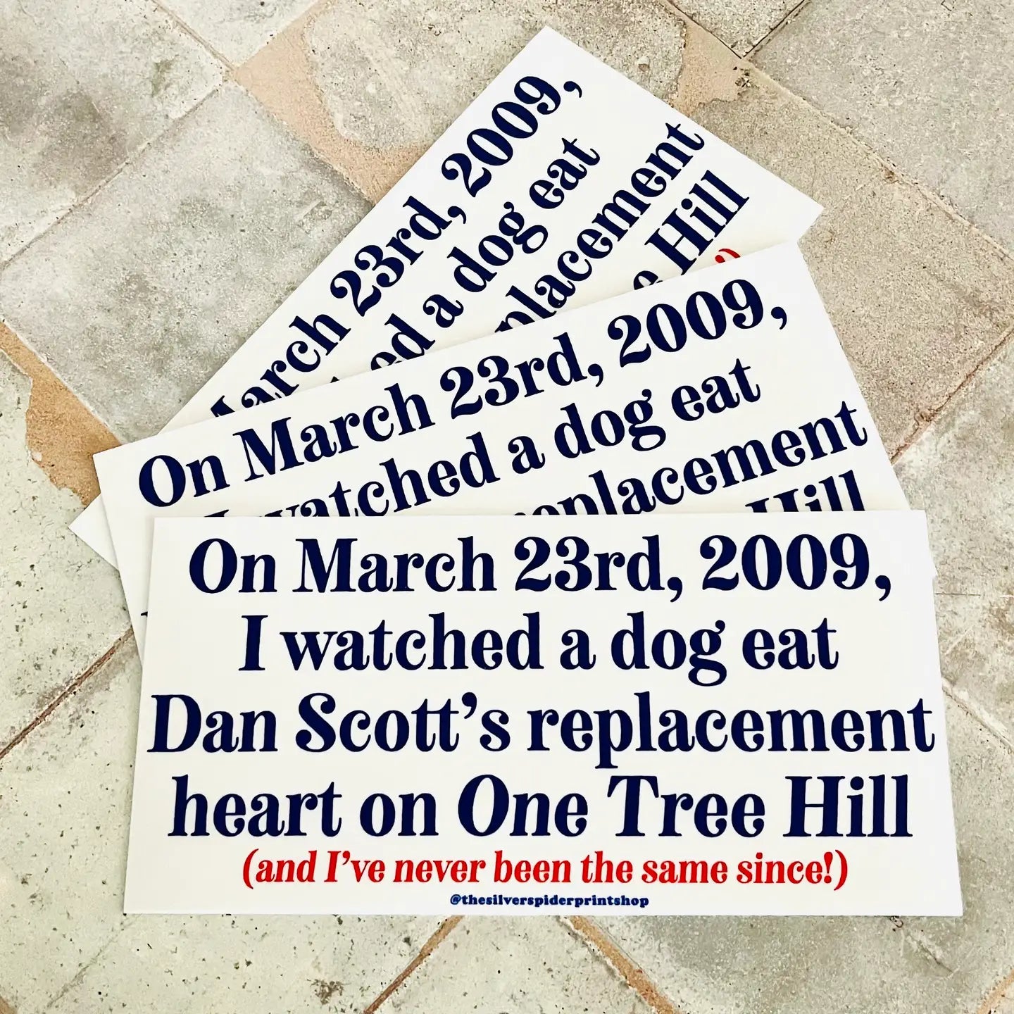 Dan Scott’s Heart Bumper Sticker