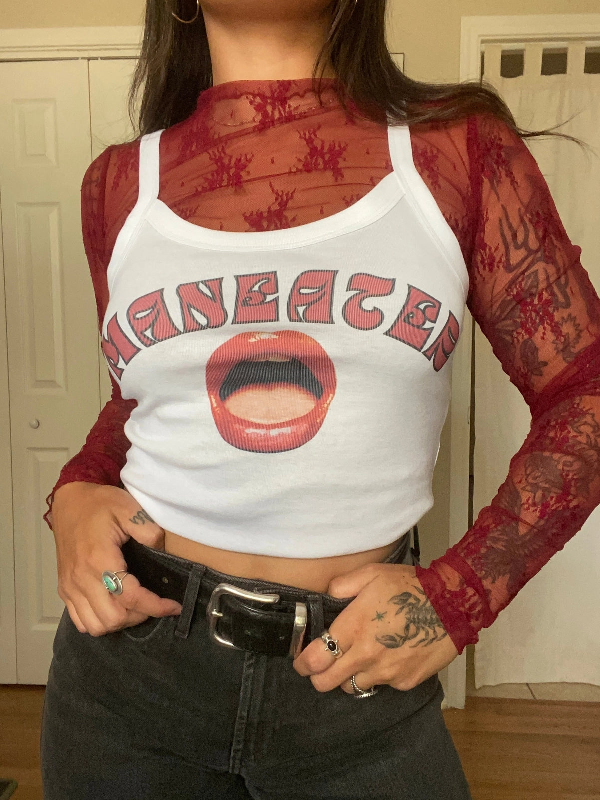 Maneater Tank Top