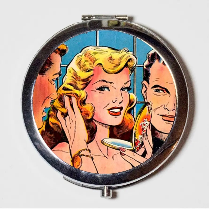 Vintage Mirror Compact