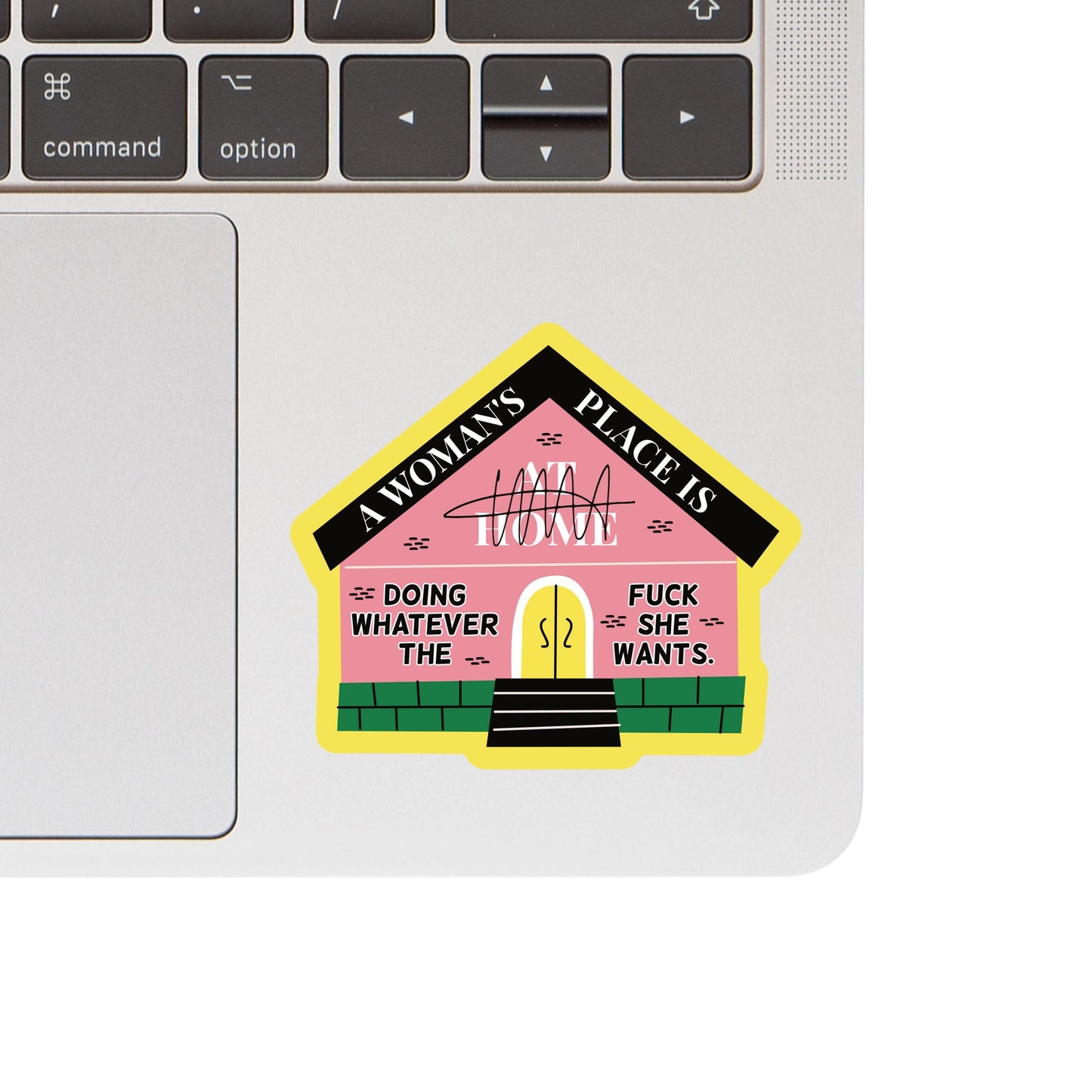A Woman's Place Sticker