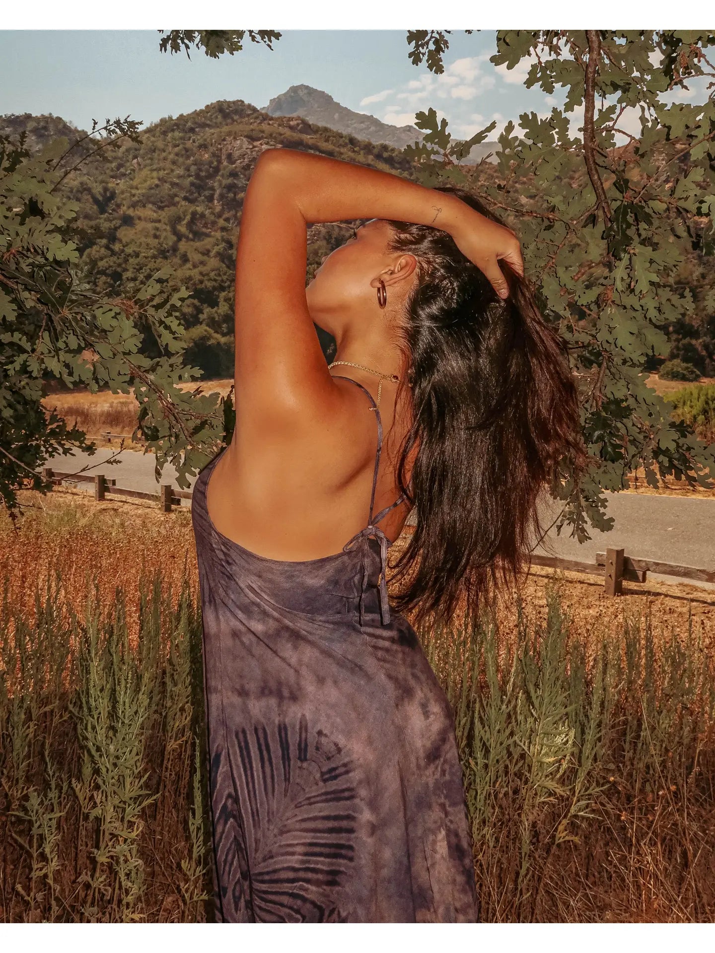 Boho Maxi Tie Dye Dress