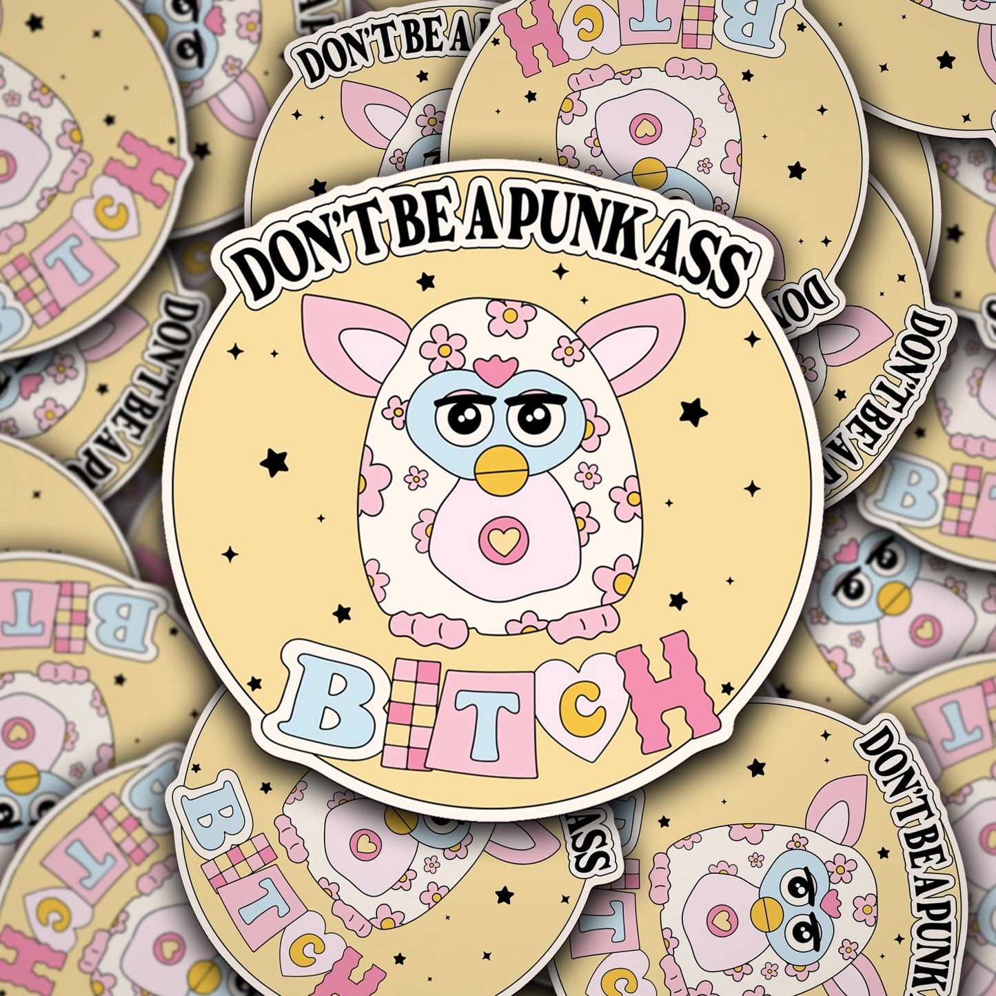 Punk Ass Bitch Sticker