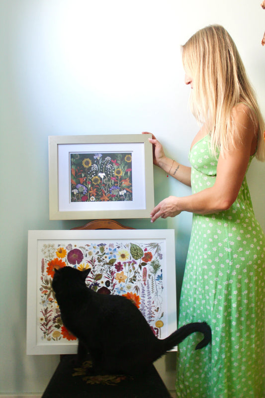 Dandelion Fox 8x10 Art Prints