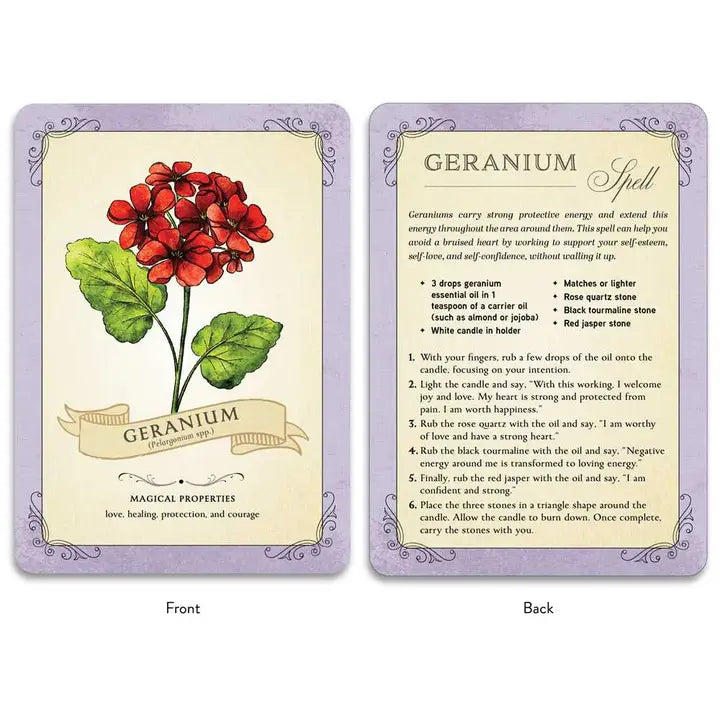 Green Witch's Deck of Magical Herbalism By Arin Murphy-Hiscock