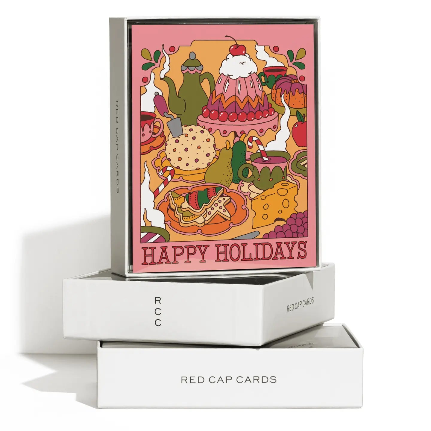 Happy Holidays Feast Greeting Card