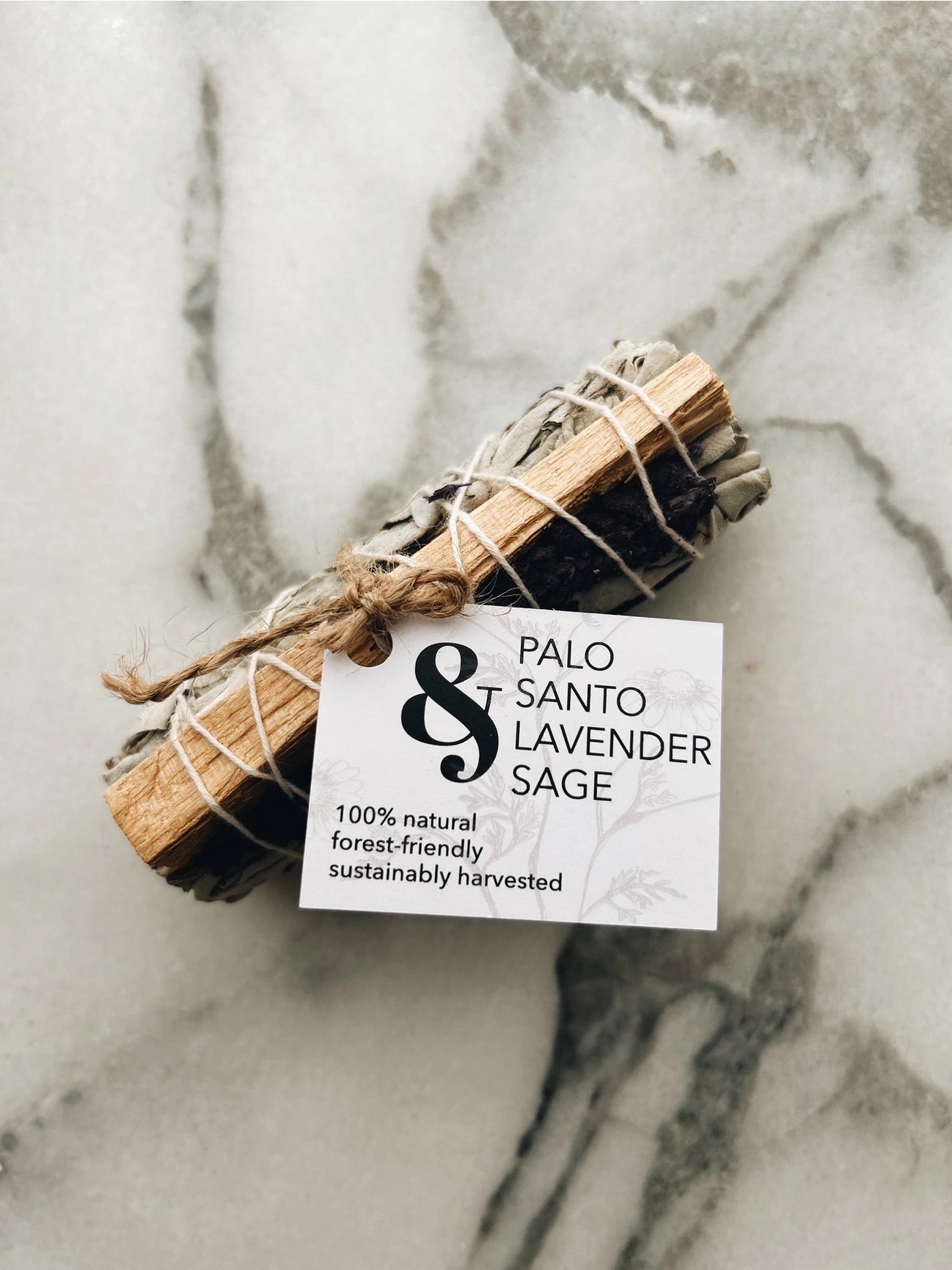 Palo Santo, Lavender and White Sage Smudge