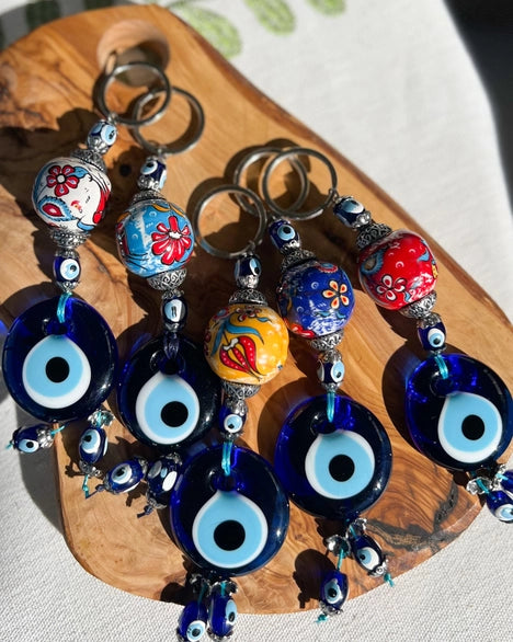 Evil Eye Keychain