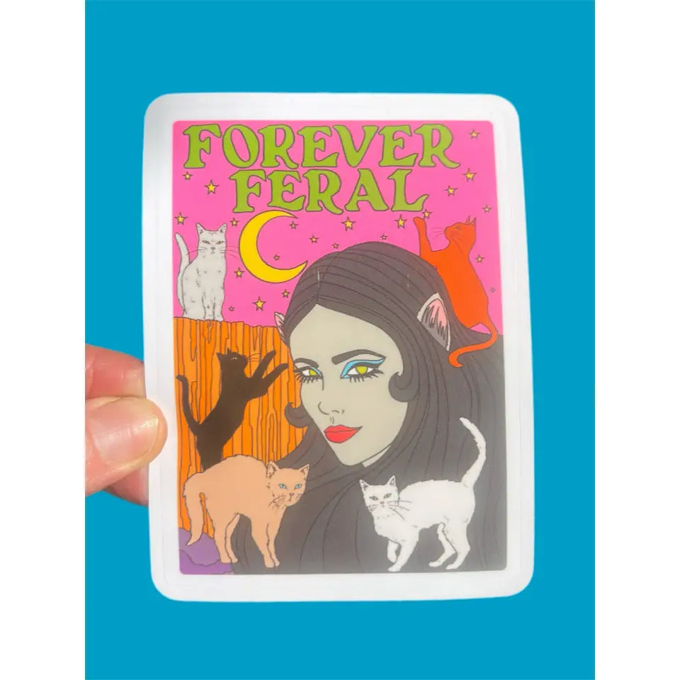 Forever Feral Sticker