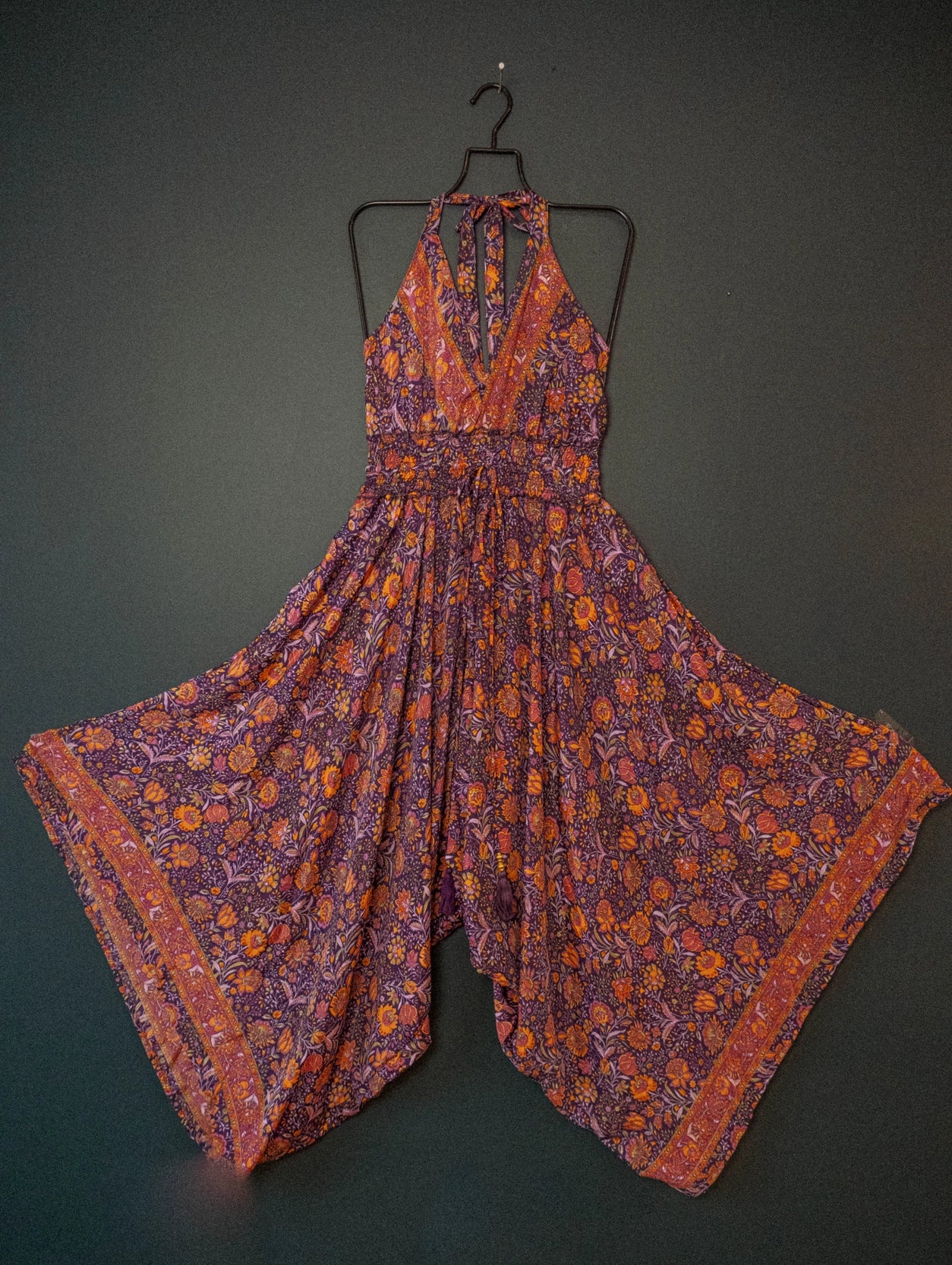 Hippie Silk Boho Jumpsuit