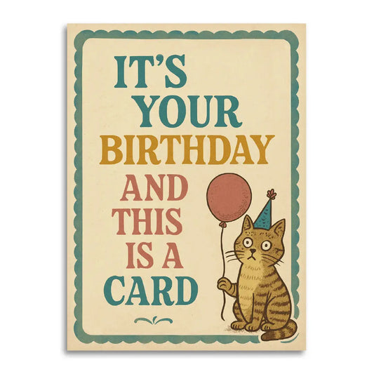 This is a Card Birthday Card