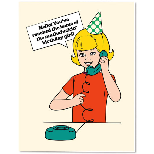 Hello Birthday Card
