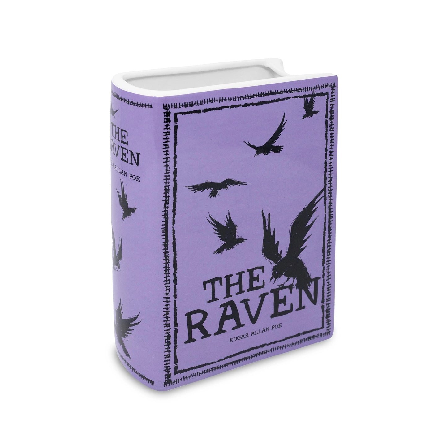 The Raven Book Vase