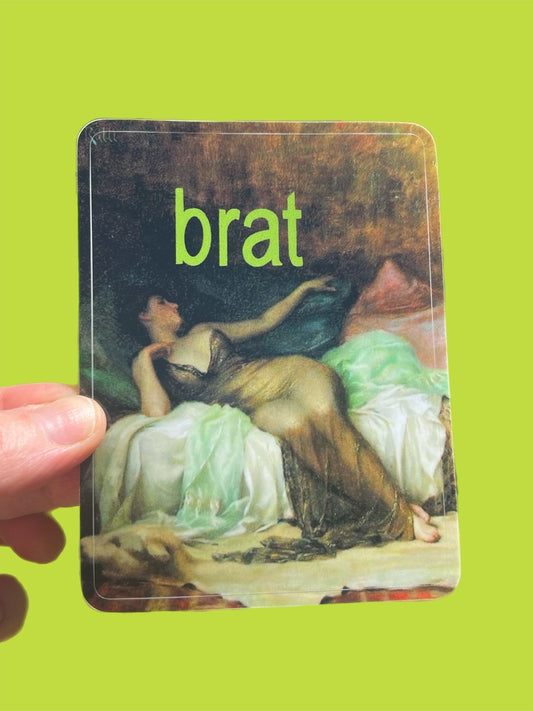 Brat Sticker