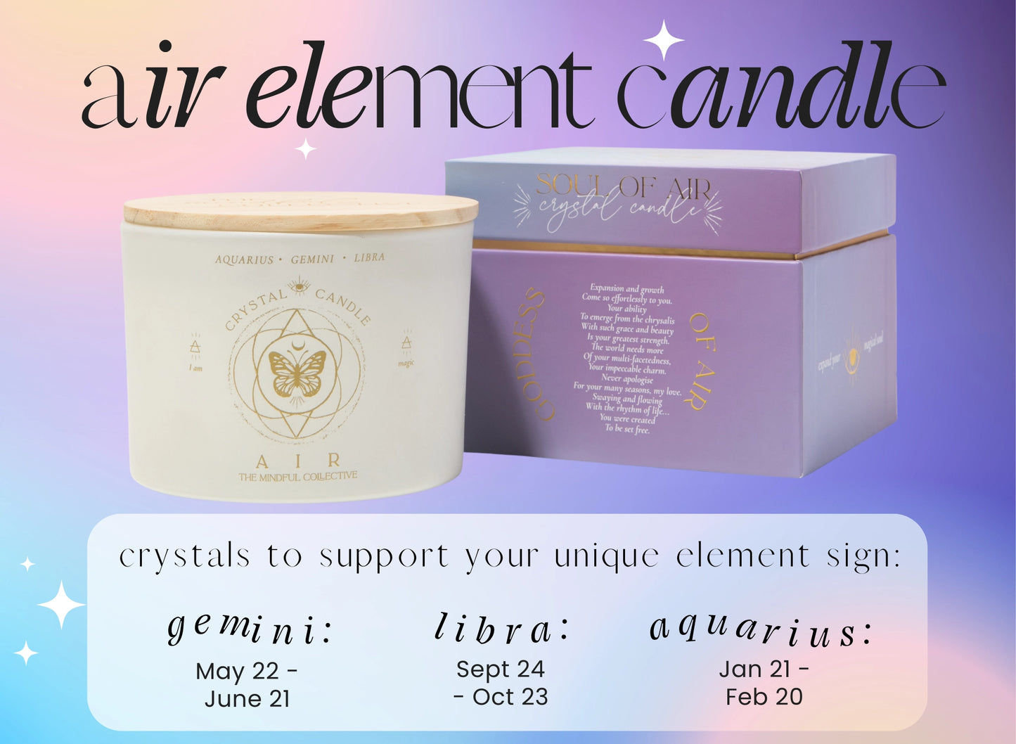 Air Elements Candle