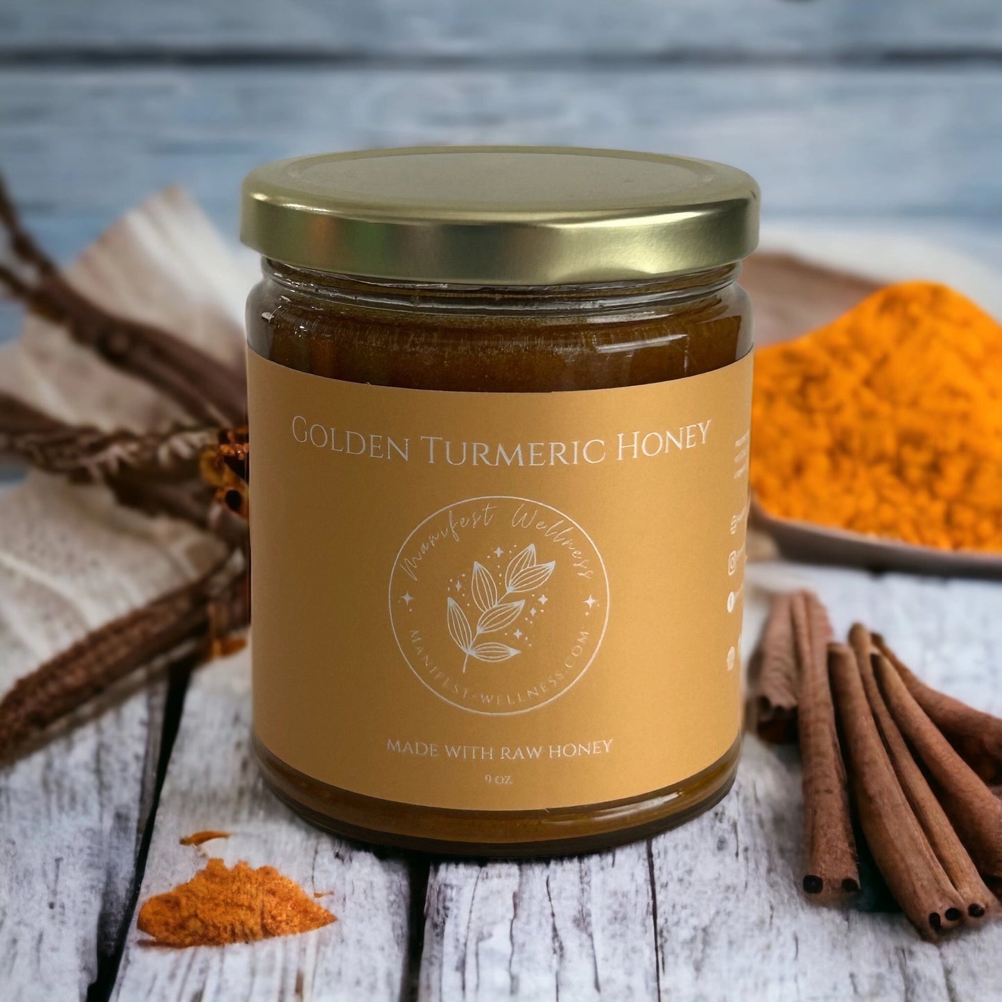 Golden Tumeric Honey