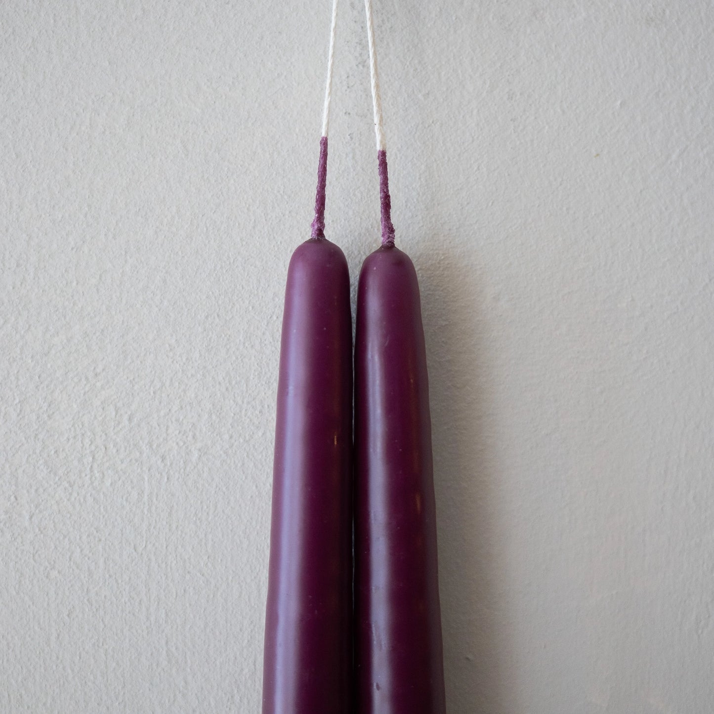 Magenta Taper Candles