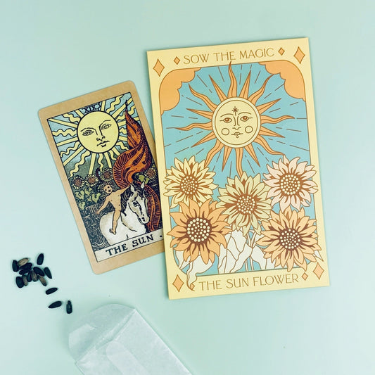 The Sunflower Tarot Garden + Gift Seed Packet