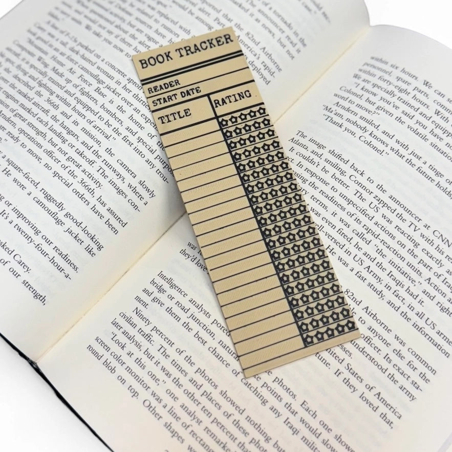 Library Card Bookmark