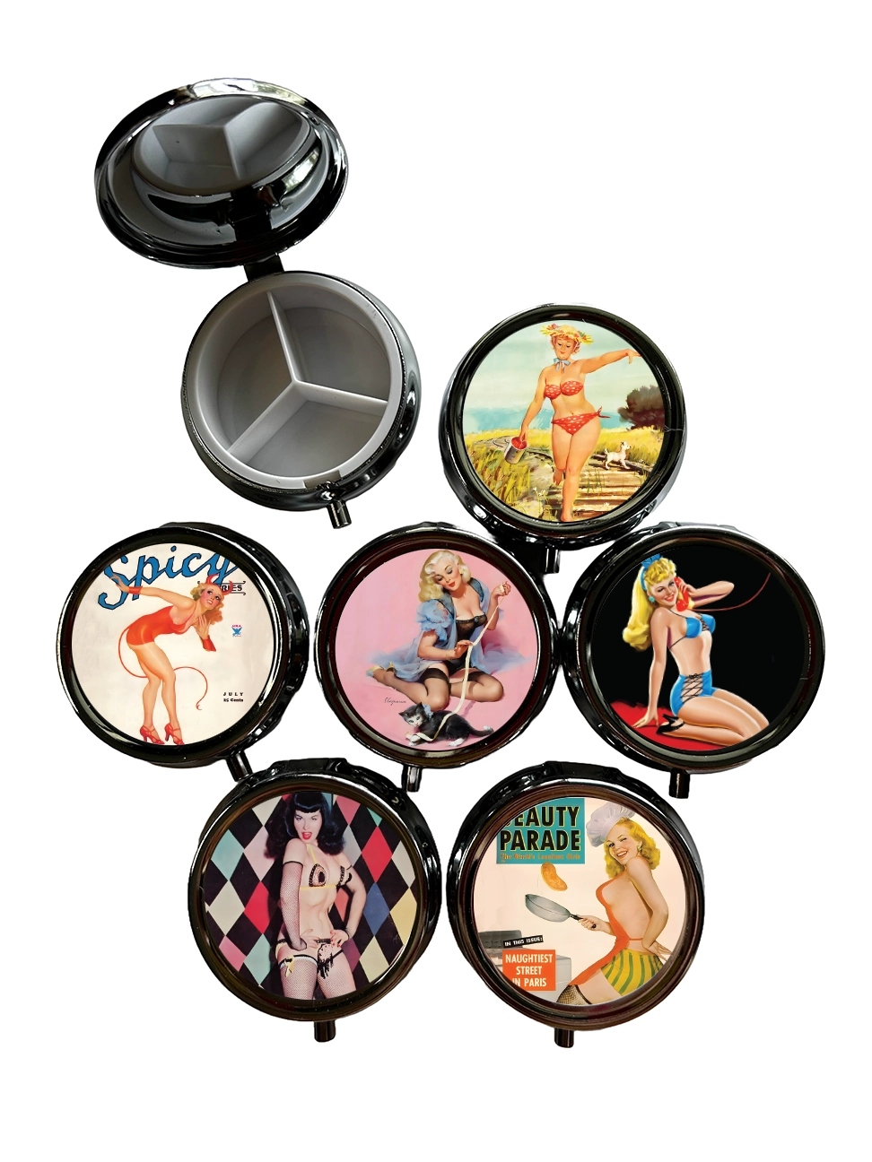 Pin Up Pillboxes