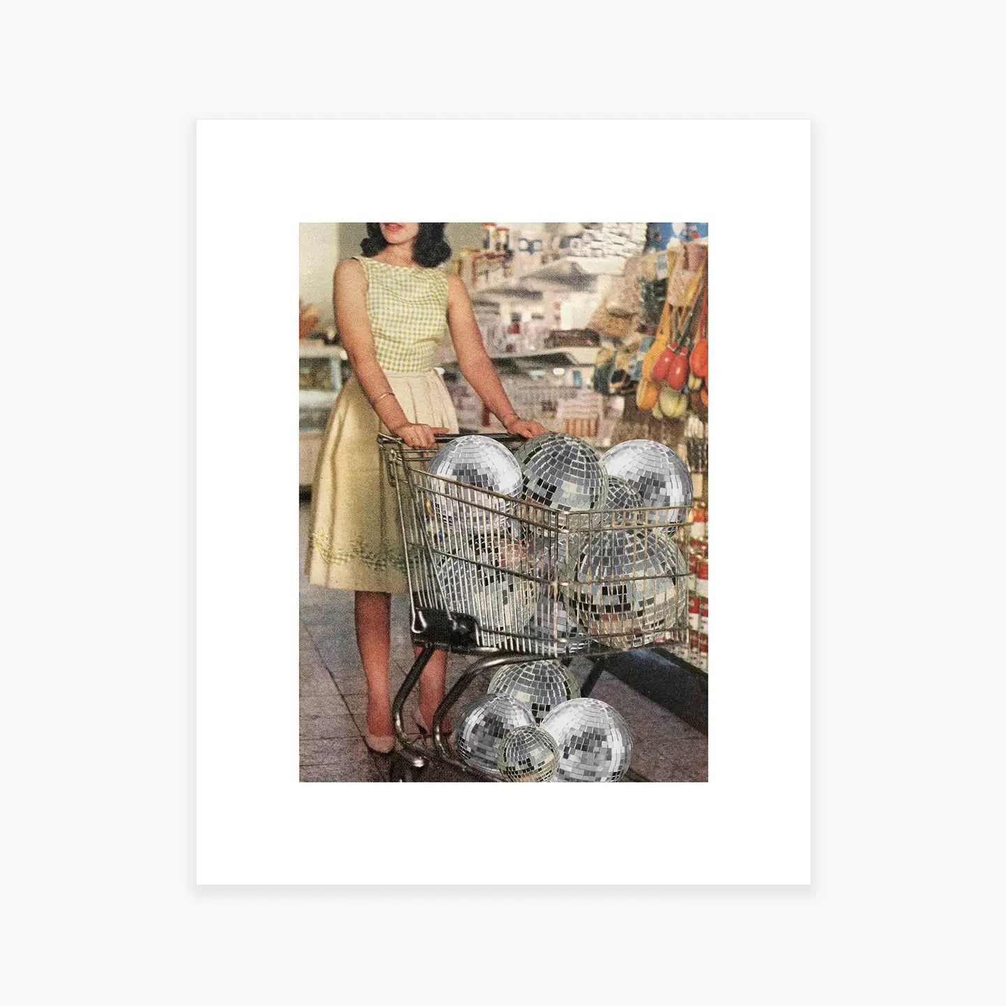 (Disco)unt Supermarket Art Print