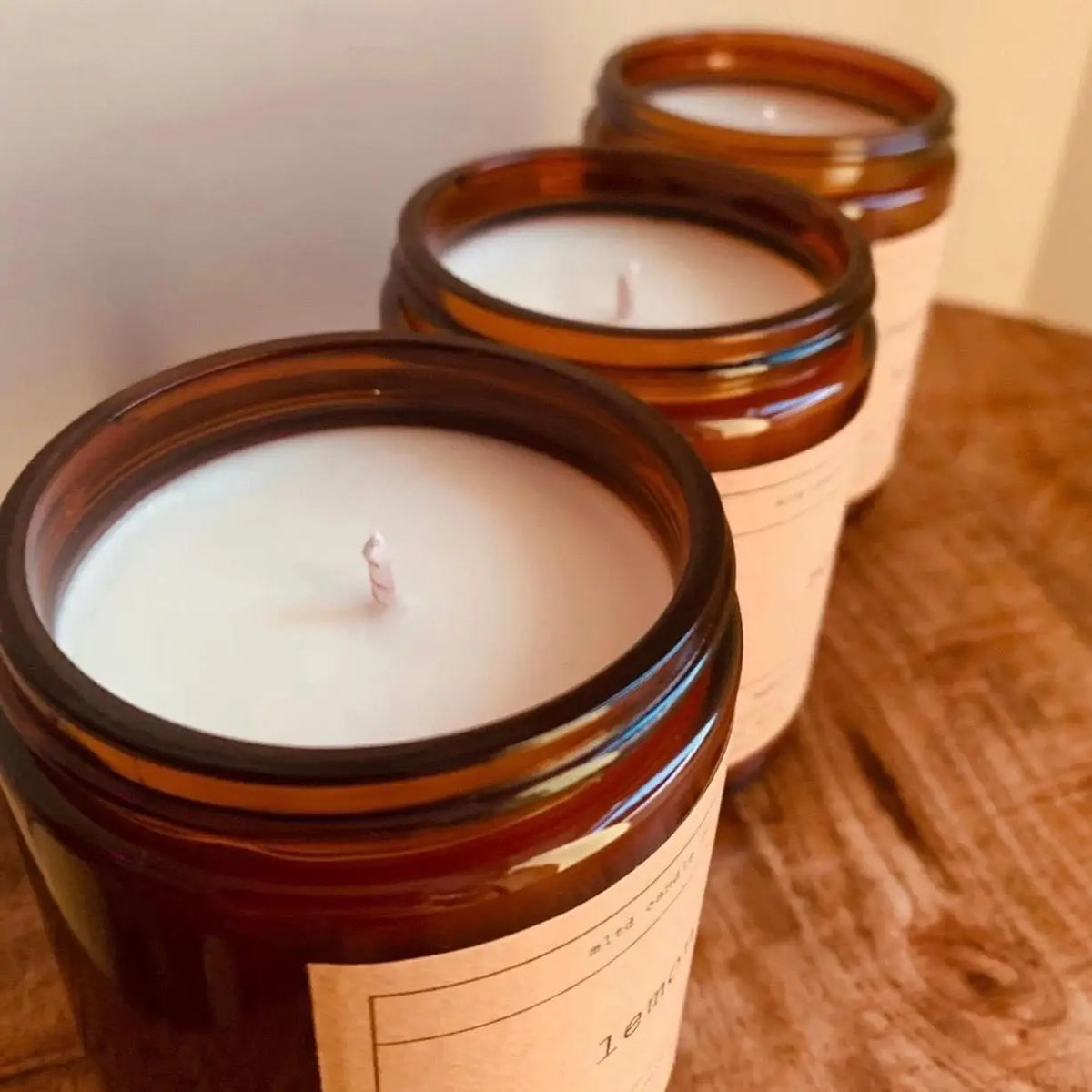 Banana Bread Soy Candle | Hand-Poured, Rustic, Minimalist