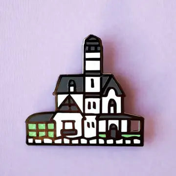 Practical Magic Victorian House Pin