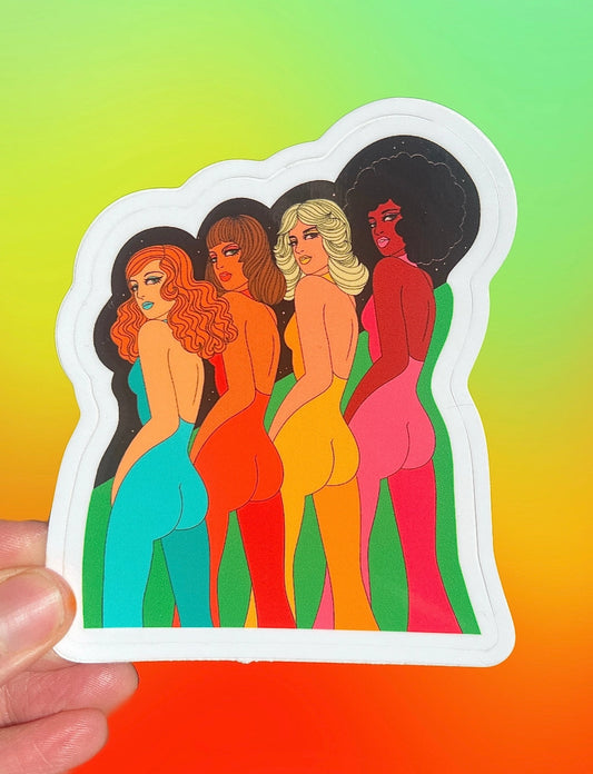 Disco Divas Sticker
