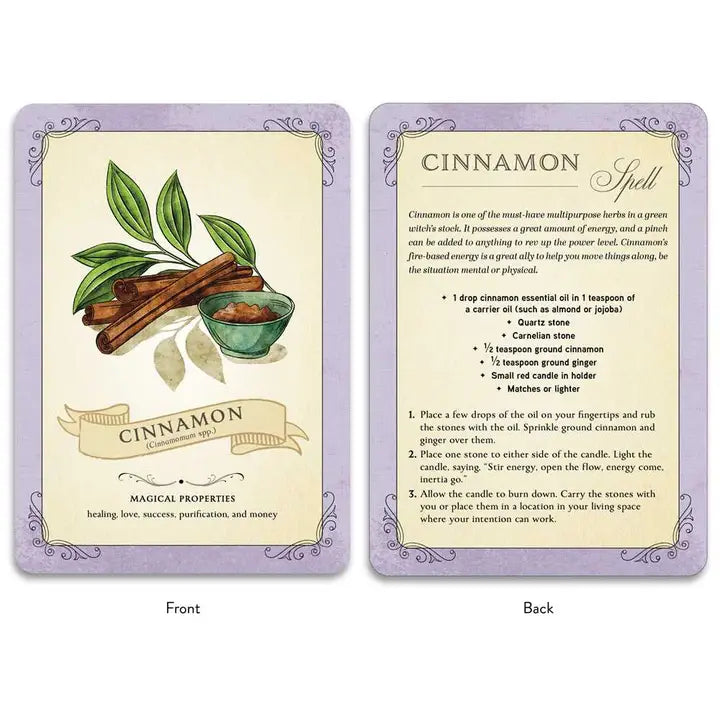 Green Witch's Deck of Magical Herbalism By Arin Murphy-Hiscock