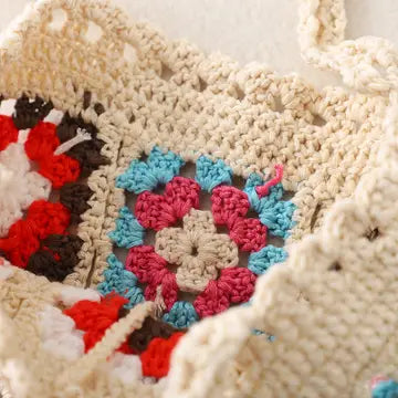 Granny Square Crochet Bag