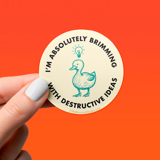 Destructive Ideas Sticker