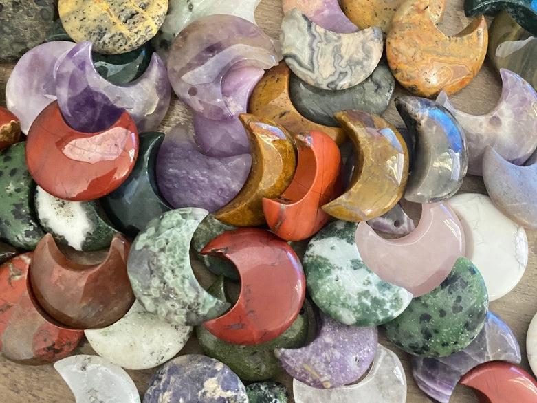 Crystal Half Moons