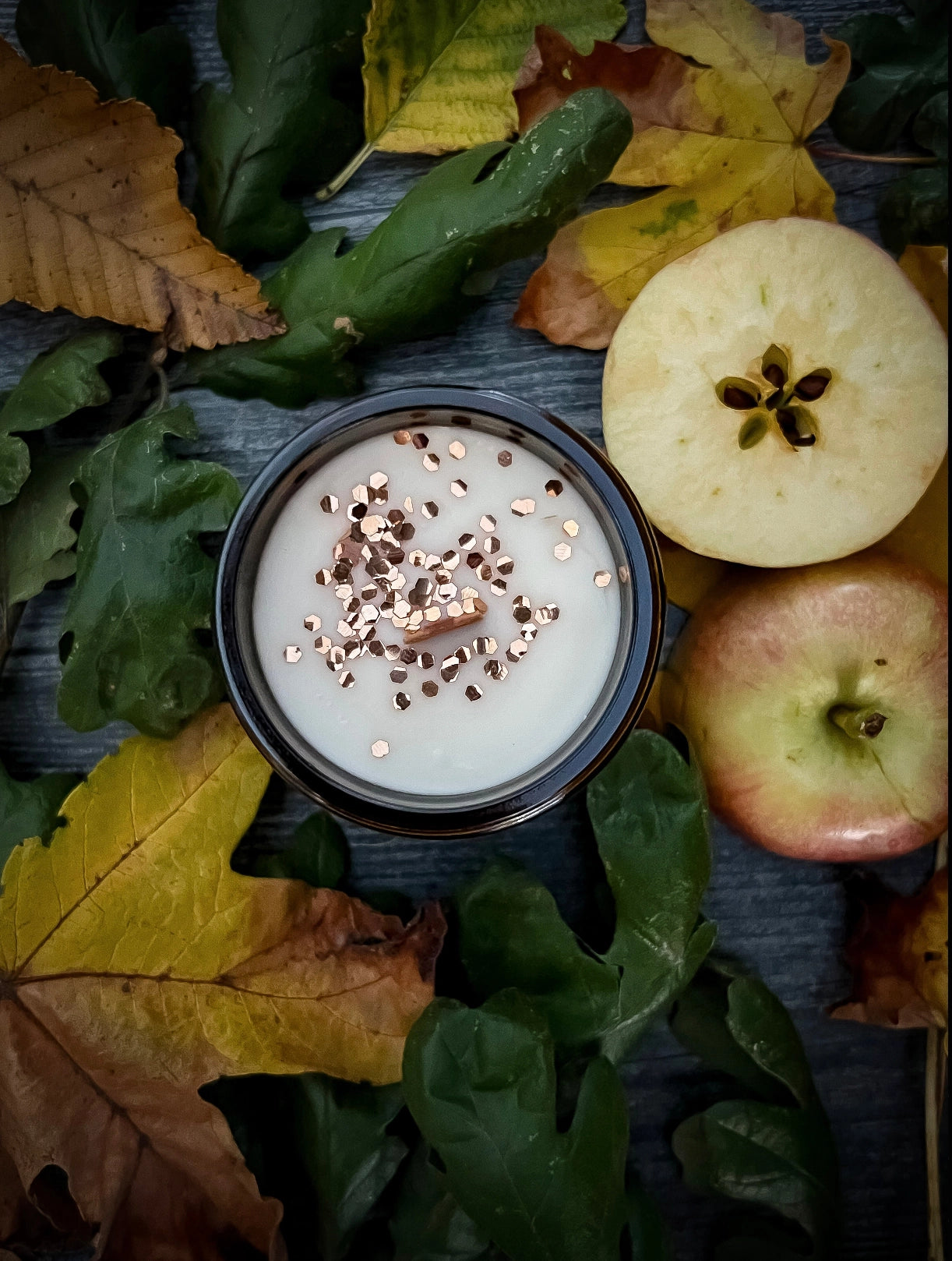 Autumn Leaves Candle