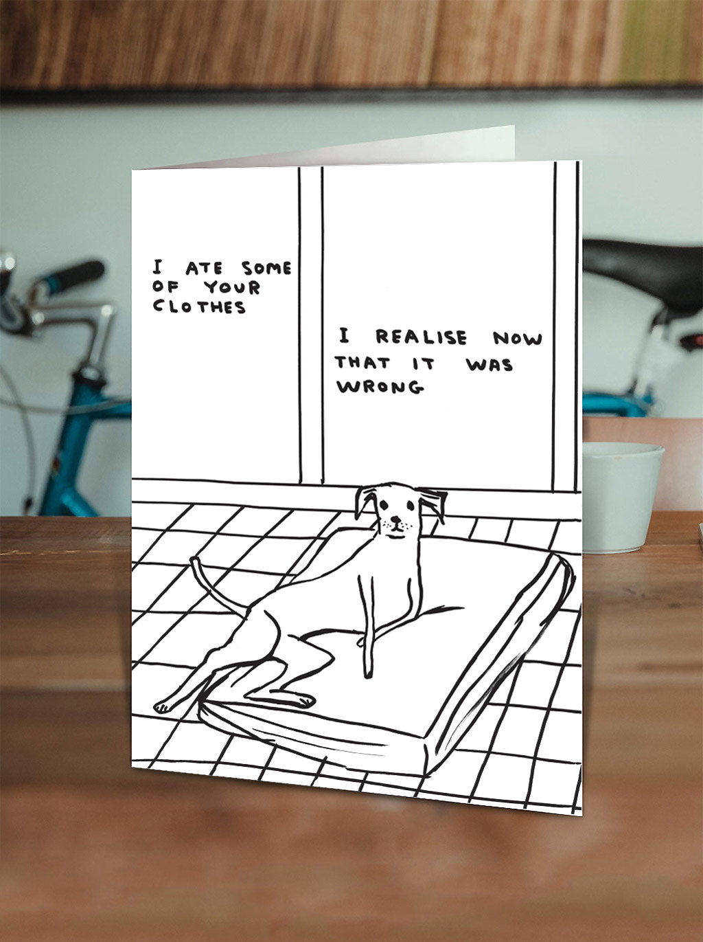 Ate Your Clothes Card