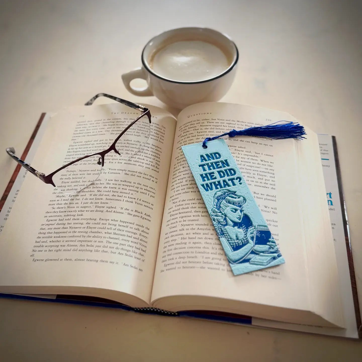 And Then He Did What Bookmark