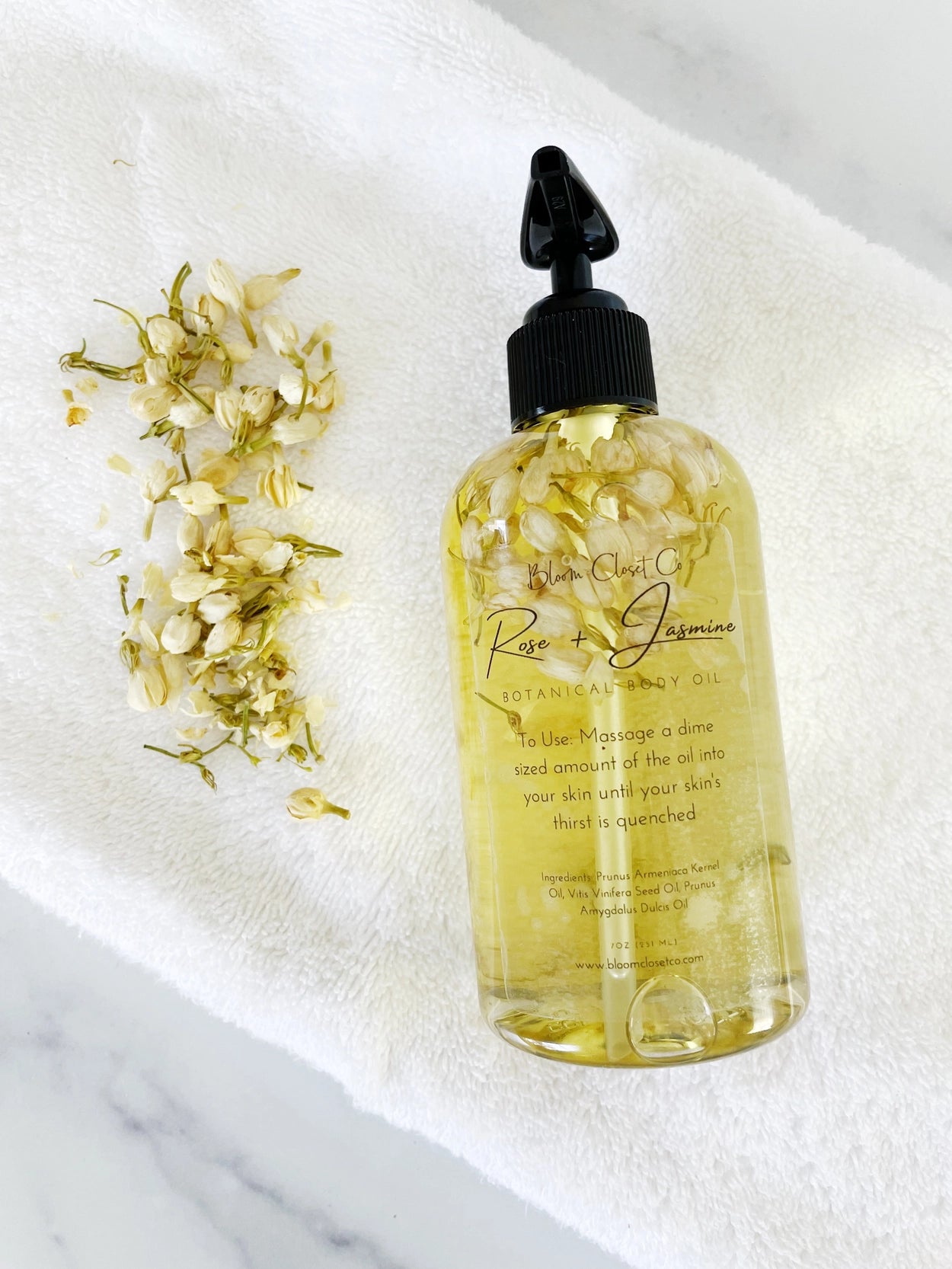 Botanical Body Oil - Rose and Jasmin