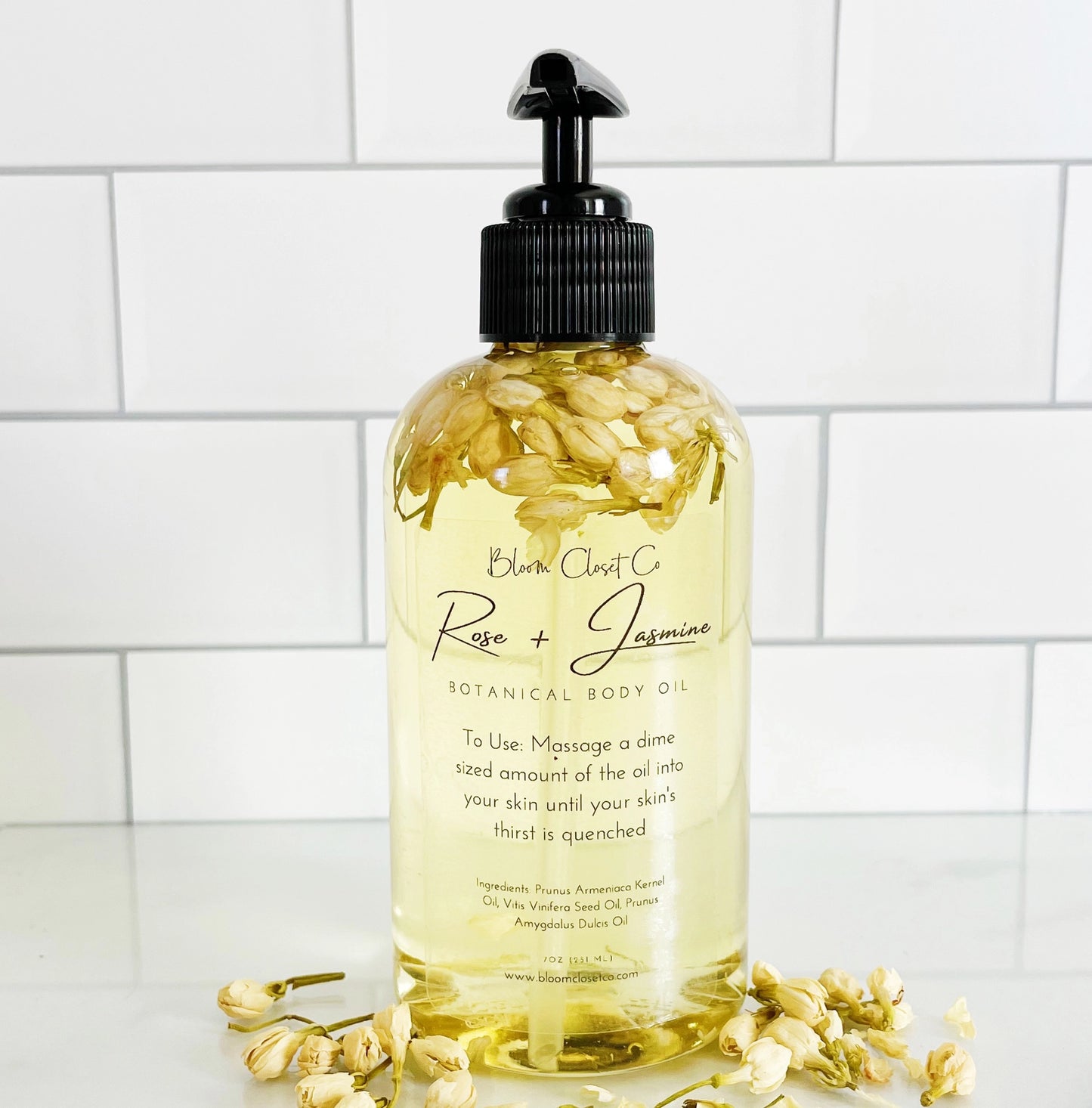 Botanical Body Oil - Rose and Jasmin