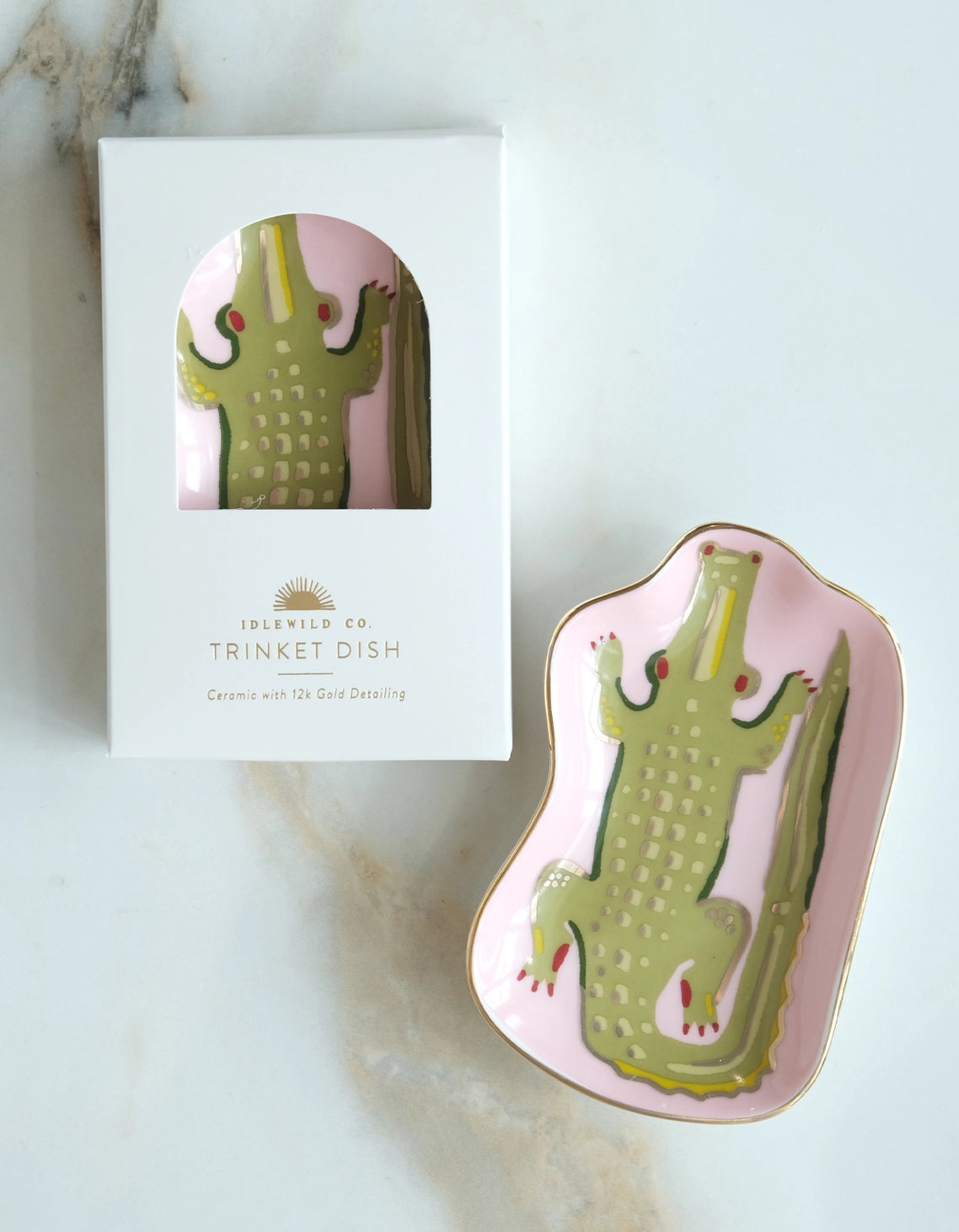 Alligator Trinket Dish