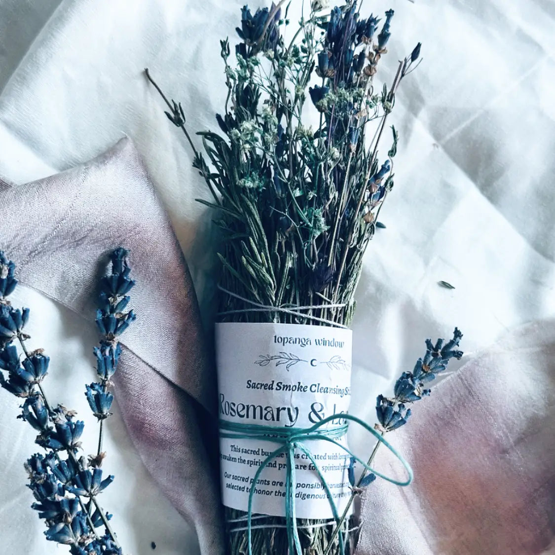 Rosemary and Lavender Sacred Smoke Cleansing Stick