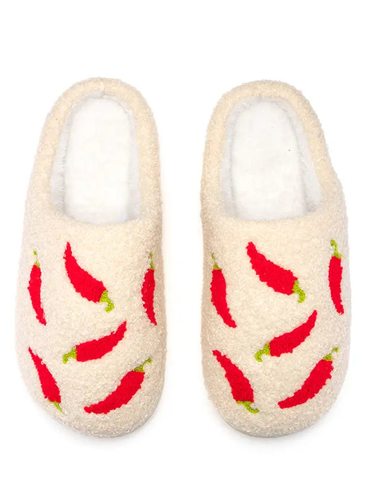 Chili Pepper Slippers