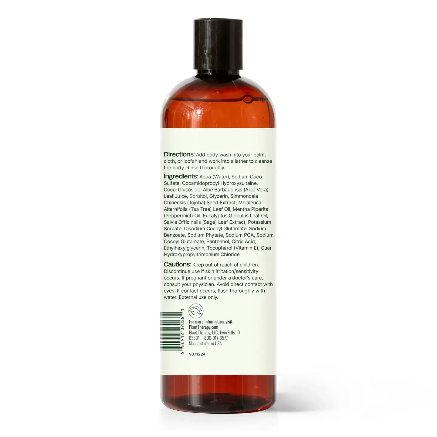 Tea Tree and Peppermint Body Wash