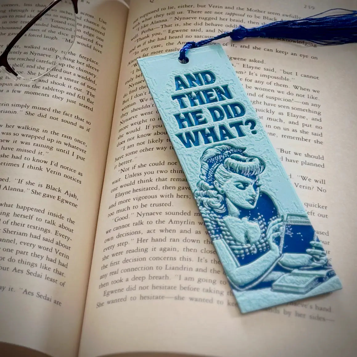 And Then He Did What Bookmark
